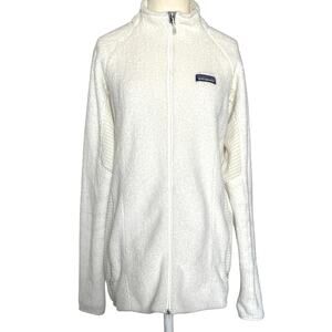Patagonia Womens R2® Fleece Jacket Size Large Style #25149 Cream Color
